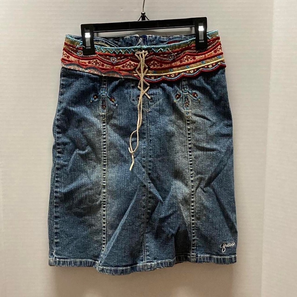 Guess Jeans Vintage Denim Skirt, sz 10
